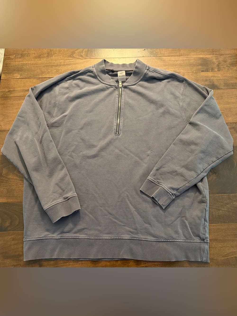 🌟 Men's VRST Half-Zip Pullover Sweatshirt - Slate Blue